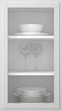 Oak door, Format, TP68LA, White (clear glass)