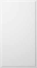 Special veneer door, M-Format, TP68P, Arctic White