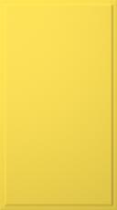 Special veneer door, M-Format, TP68P, Yellow