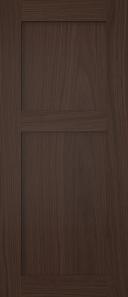 Oak door, M-Concept, WS21KPO, Dark brown