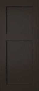 Oak door, M-Concept, WS21KPO, Dark chocolate