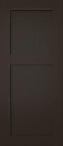 Oak door, M-Concept, WS21KPO, Dark chocolate
