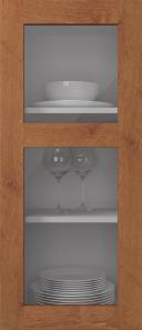 Birch door, M-Concept, WS21KPOLA2, French walnut (clear glass)