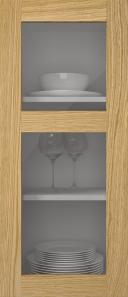 Oak door, M-Concept, WS21KPOLA2, oiled (clear glass)