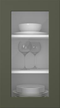 Painted door, Motive, PM26LA, Moss (clear glass)