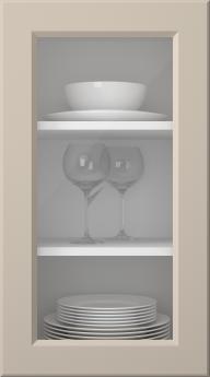 Painted door, Pigment, PM40LA, Cashmere (clear glass)