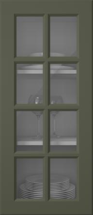 Painted door, Pigment, PM40RUK, Moss (clear glass)