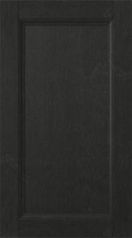 Birch door, Woody, PP25, Black