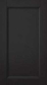Birch door, Woody, PP25, Black
