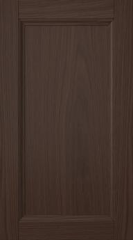 Oak door, Woody, PP25, Dark brown