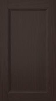 Oak door, Woody, PP25, Dark brown