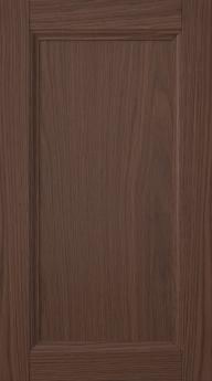 Oak door, Woody, PP25, Pecan
