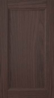 Oak door, Woody, PP25, Pecan