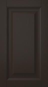 Oak door, Natural, PP54, Dark chocolate