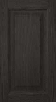 Oak door, Natural, PP54, Espresso