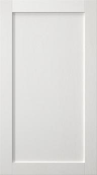 Birch door, Frame, PP60, Translucent white