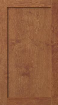 Birch door, Frame, PP60, French walnut