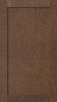 Birch door, Frame, PP60, Dark brown