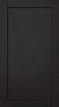 Birch door, Frame, PP60, Black