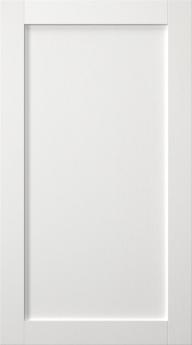 Birch door, Frame, PP60, White