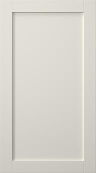 Birch door, Frame, PP60, Chalk