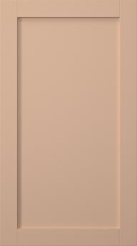 Birch door, Frame, PP60, Almond
