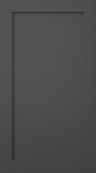 Birch door, Frame, PP60, Graphite Grey