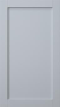 Birch door, Frame, PP60, Pewter