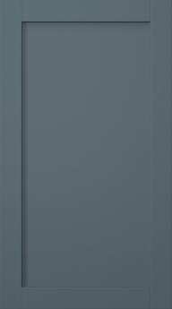 Birch door, Frame, PP60, Teal