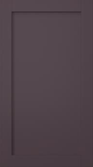 Birch door, Frame, PP60, Aubergine