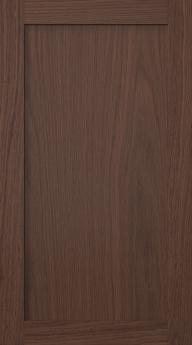 Oak door, Frame, PP60, Pecan
