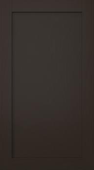 Oak door, Frame, PP60, Dark chocolate