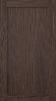Oak door, Frame, PP60, Pecan
