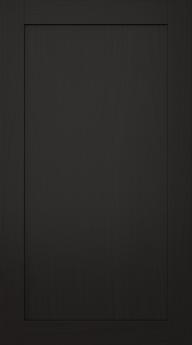 Oak door, Frame, PP60, Black