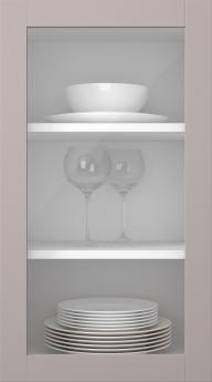 Birch door, Frame, PP60LA, Shell (clear glass)