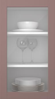 Birch door, Frame, PP60LA, Fig (clear glass)