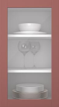 Birch door, Frame, PP60LA, Gooseberry (clear glass)