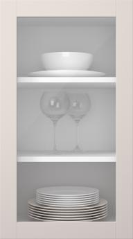 Birch door, Frame, PP60LA, Macchiato (clear glass)