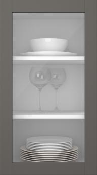 Birch door, Frame, PP60LA, Bisquit (clear glass)