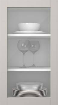 Birch door, Frame, PP60LA, Shoreline (clear glass)