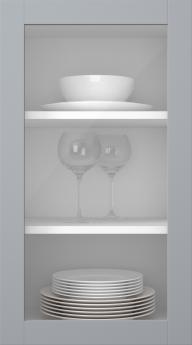 Birch door, Frame, PP60LA, Shadow (clear glass)