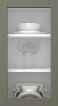 Birch door, Frame, PP60LA, Rosemary (clear glass)