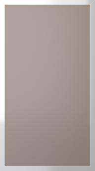 Aluminium frame door, Mist, TAL20, Aluminium (Champagne bronze)