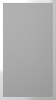 Aluminium frame door, Mist, TAL20, Aluminium (Metal silver)
