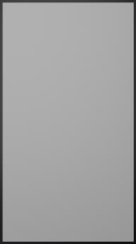 Aluminium frame door, Light, TAL30, Black (Metal silver)