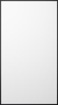 Aluminium frame door, Light, TAL30, Black (Glossy white)