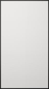 Aluminium frame door, Light, TAL30, Black (Mother of pearl, white )