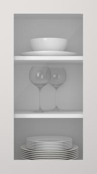 Painted door, Preesens, TM10LA, Filler (clear glass)