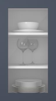 Painted door, Preesens, TM10LA, Ocean (clear glass)