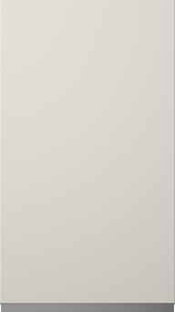 Lacquered door, Variant, TML874A, Seashell white, matt  (ph41 black handle)